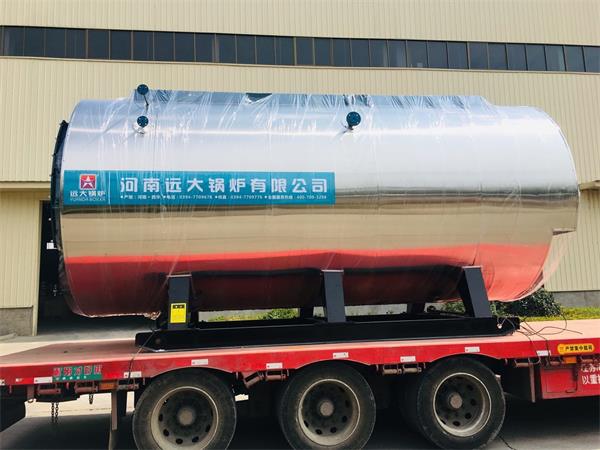 WNS6-1.25-Y(Q)6噸超低氮燃氣鍋爐發往陜西延安