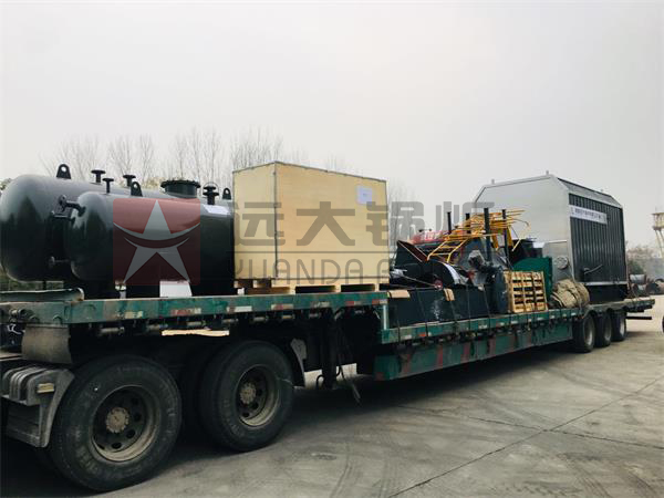 YLW-1400MA，2噸燃煤導(dǎo)熱油鍋爐出口越南